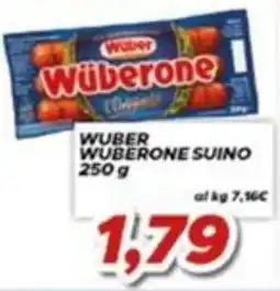 MA Supermercati Wuber Wuberone suino offerta