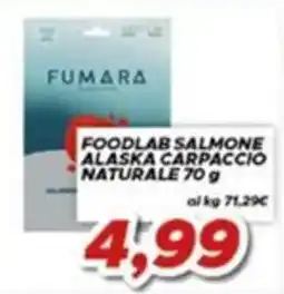 MA Supermercati Foodlab salmone alaska carpaccio naturale offerta