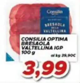 MA Supermercati Consilia Optima Bresaola Valtellina IGP offerta