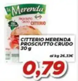 MA Supermercati Citterio Merenda Prosciutto Crudo offerta