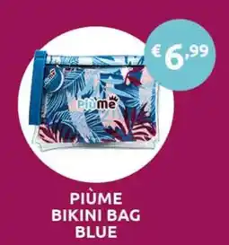 PiùMe Piùme bikini bag blue offerta