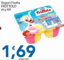 Sidis Yogurt Frutta Fruttolo offerta