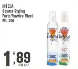 Conté Supermercati Intesa Spuma Styling Forte/Ravviva Ricci offerta