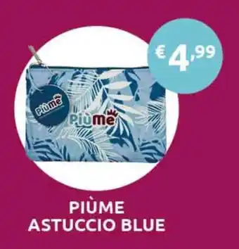 Piùme astuccio blue