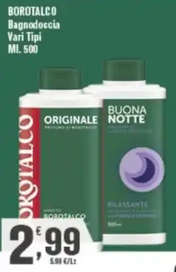 Conté Supermercati Bagnodoccia Borotalco offerta