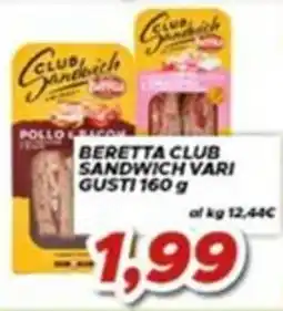 MA Supermercati Beretta club sandwich vari offerta
