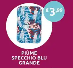 PiùMe Piùme specchio blu grande offerta