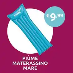 PiùMe Piùme materassino mare offerta