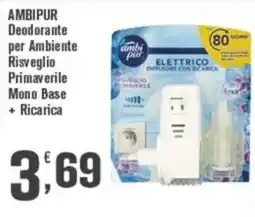 Conté Supermercati Ambipur deodorante per ambiente risveglio primaverile mono base offerta