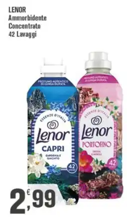 Conté Supermercati Lenor Ammorbidente Concentrato offerta