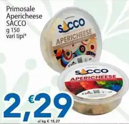 Sidis Apericheese Sacco offerta
