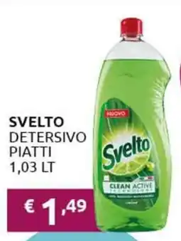 PiùMe Svelto detersivo piatti offerta