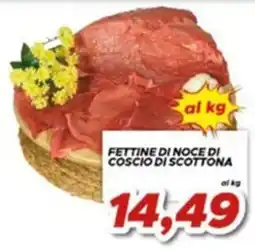 MA Supermercati Fettine di noce di coscio di scottona offerta