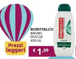 PiùMe Borotalco bagno doccia offerta