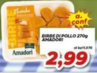MA Supermercati Birbe di pollo Amadori offerta