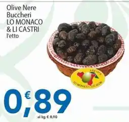 Sidis Olive Nere Buccheri LO MONACO & LI CASTRI offerta