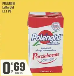 Conté Supermercati Polenghi Latte UHT Parzialmente Scremato offerta