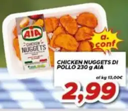 MA Supermercati Chicken nuggets di pollo AIA offerta