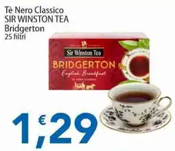 Sidis Tè Nero Classico Sir Winston Tea Bridgerton offerta