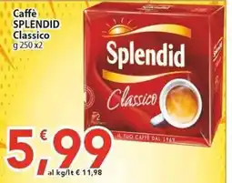 Sidis Caffè Splendid Classico offerta