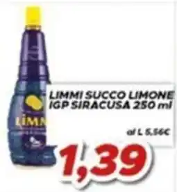 MA Supermercati Limmi succo limone IGP Siracusa offerta