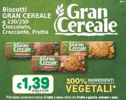 Sidis Biscotti Gran Cereale offerta