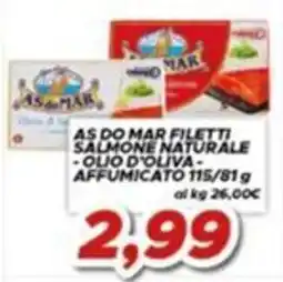 MA Supermercati As do Mar filetti salmone naturale offerta