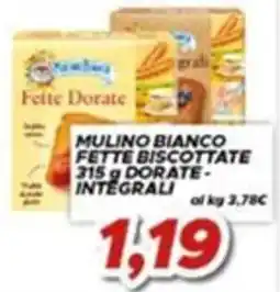 MA Supermercati Mulino Bianco Fette Biscottate offerta