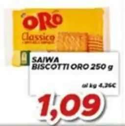 MA Supermercati Saiwa biscotti oro offerta