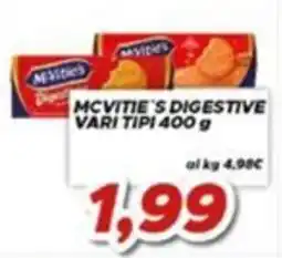 MA Supermercati McVitie's Digestive offerta