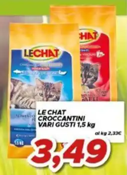 MA Supermercati Le Chat croccantini offerta