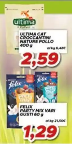MA Supermercati Ultima Cat Crockantini Nature Pollo offerta