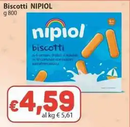 Sidis Biscotti Nipiol offerta