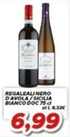 MA Supermercati Regaleali Nero d'Avola / Sicilia Bianco DOC offerta