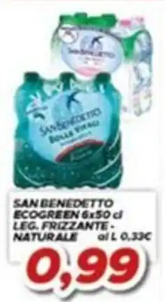 MA Supermercati San Benedetto Ecogreen offerta