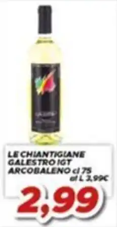 MA Supermercati Le Chiantigiane Galestro IGT Arcobaleno offerta