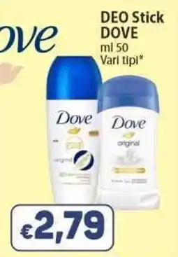 Sidis DEO Stick DOVE offerta