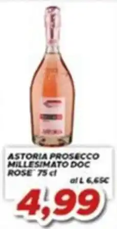 MA Supermercati Astoria Prosecco Millesimato Doc Rose offerta