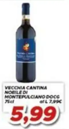 MA Supermercati Vecchia Cantina Nobile di Montepulciano DOCG offerta