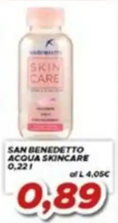 MA Supermercati San Benedetto Acqua Skincare offerta