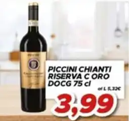 MA Supermercati Piccini Chianti Riserva C Oro DOCG offerta