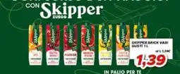 MA Supermercati Skipper brick vari gusti offerta