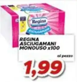 MA Supermercati Regina asciugamani offerta
