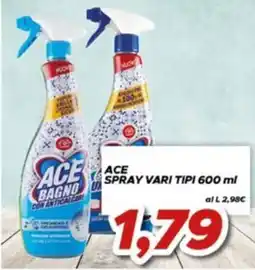 MA Supermercati Ace spray vari tipi offerta