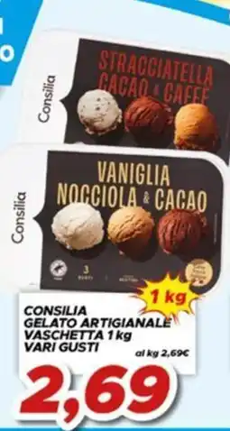 MA Supermercati Consilia gelato artigianale offerta