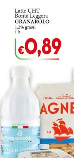 D'Italy Latte UHT Bontà Leggera Granarolo offerta