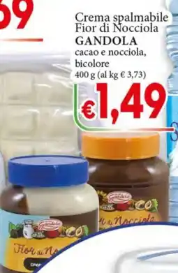 D'Italy Crema spalmabile fior di nocciola gandola offerta