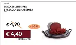 Prezzemolo e Vitale Bresaola la maestosa offerta
