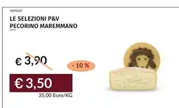 Prezzemolo e Vitale Le selezioni P&V Pecorino Maremmano offerta