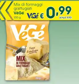 DiMeglio Mix di formaggi grattugiati VéGé offerta